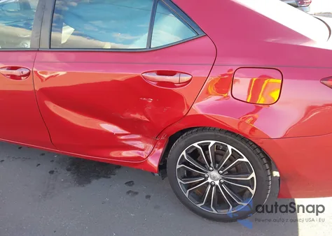 2016 Toyota Corolla Le from USA, damaged, VIN 2T1BURHE4GC627575